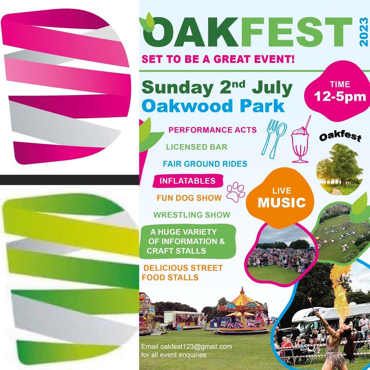 One week to go!!! 

Oakfest is set to be bigger and better this year. Come along and see for yourself 🕺 🌳 🎶 💚

#oakwoodpark #communityevents