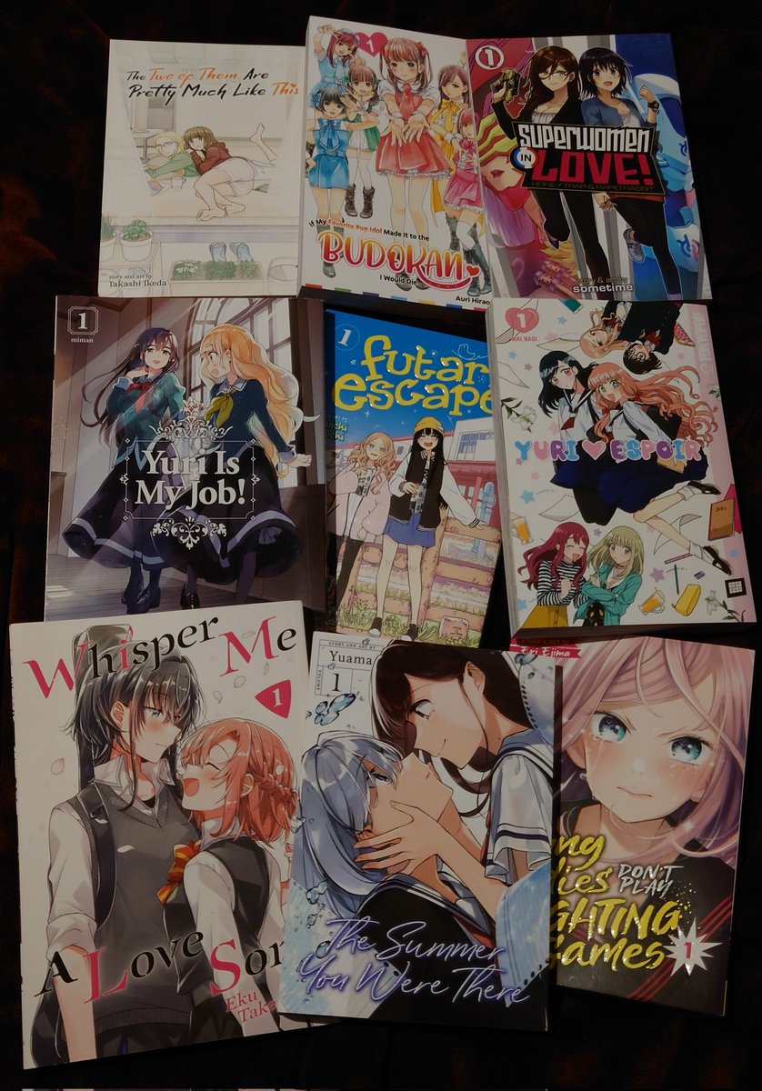 OrangeRafi's tweet photo. Happy Yuri Day! 🌈

Today June 25 is known as "Yuri Day" (Yuri no Hi) in Japan bec the flower lily is one of the birthday flowers for June 25. 🌼🌈

Here's a couple of ongoing yuri mangas that I'm currently reading.
#YuriDay #YuriNoHi #yuri #GL #girlslove  #yurimanga #yuriromance https://t.co/vcObXFh61h