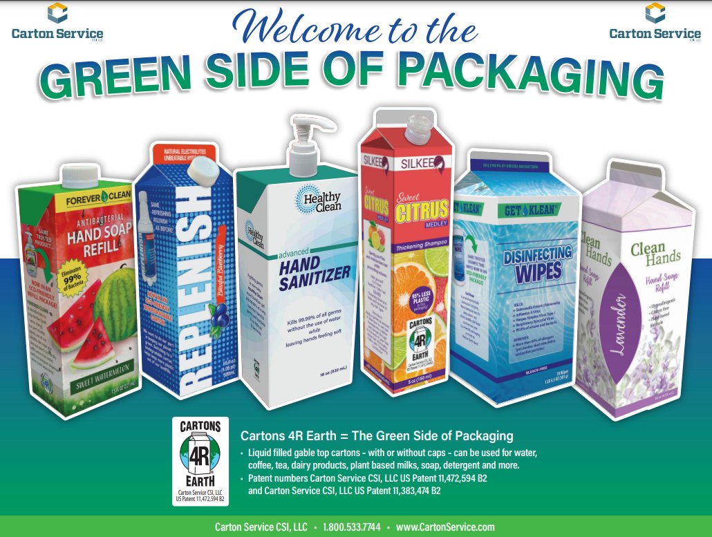 @CartonService continues to innovate in the sustainable gable top packaging arena
spnews.com/carton-service…
#sustainablepackaging #recyclability #packaging #sustainability #circulareconomy #recycledmaterials #resourceefficiency #carton