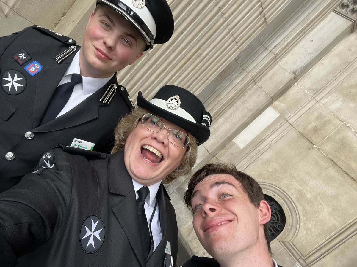 As National Youth Events Officer it’s so important to be proud of the work of others and have fun at the same time as upholding history and tradition #stjohnambulance