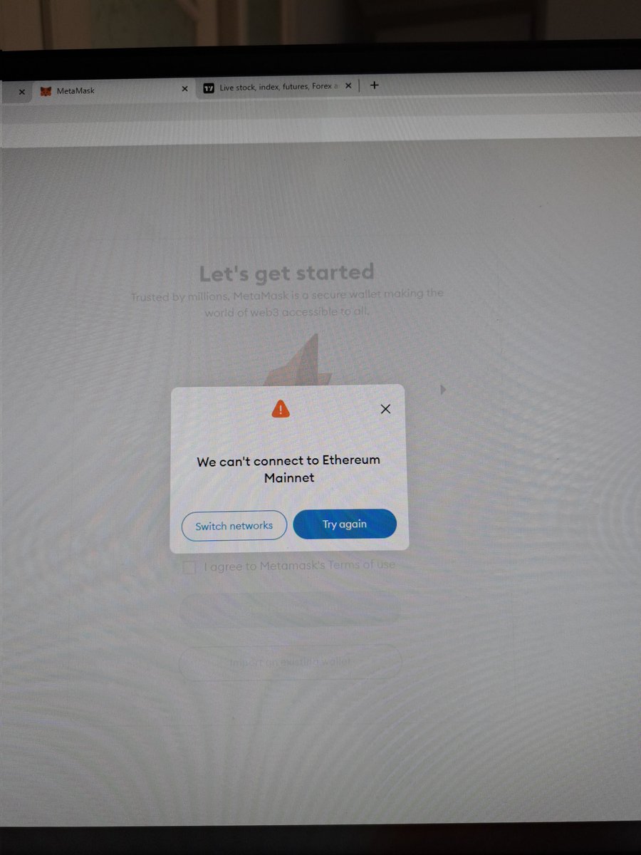 @MetaMaskSupport I can't connect on browser