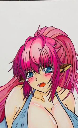 #ほっぺの斜線は可愛い