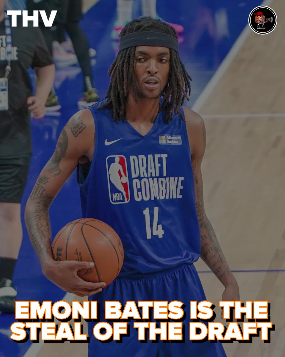 thehoopersvoice's tweet image. Emoni Bates fell to 49th in the 2023 NBA Draft to the Cavs 😳

This supreme 3 level KD like scorer is about to join a playoff team and really contribute to their franchise! 🔥 

#VideoGameNice #EmoniBates #Cavs #NBADraft