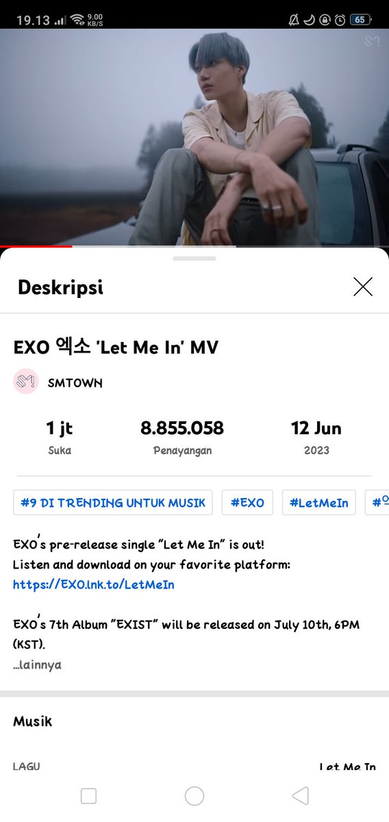 tatata1427_'s tweet photo. I've streamed EXO - Let Me In MV on YouTube (62)

https://t.co/e7qmB81SIl

#LetMeInByEXO #EXO_EXIST #EXO_LetMeIn #EXOisBack #LetMeIn_StreamingParty https://t.co/L1nbRNeghC