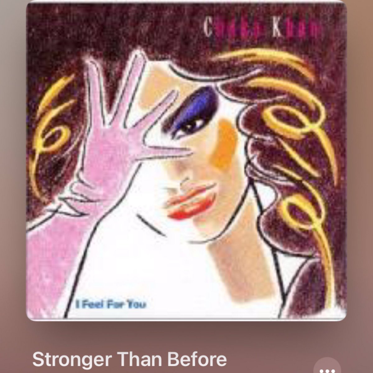 #NowPlaying
🎵 Stronger Than Before
by 🎵 Chaka Khan
from 🎵 I Feel for You
#arifmardin 
#ChakaKhan #シャカカーン
#BruceRoberts #BurtBacharach #CaroleBayerSager
#80s #BCM #ブラコン #bacharachsongbook