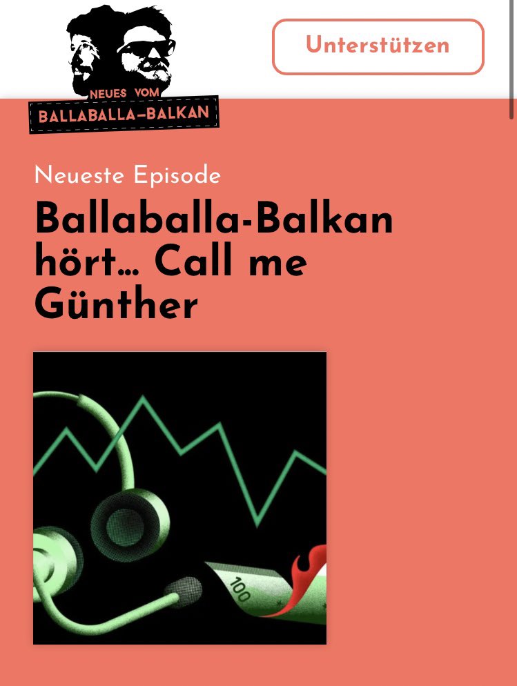 Der @DanijelMajic hat „Call me Günther“ gehört - unsere Podcast Serie über eine der größten Betrugsmaschen im Internet. Hier eine kurze @ballaballablkn Folge dazu. ballaballa-balkan.de/episode/ballab… @ilir_tsouko <a href="/frau_a_blume/">Anna Seibt</a>