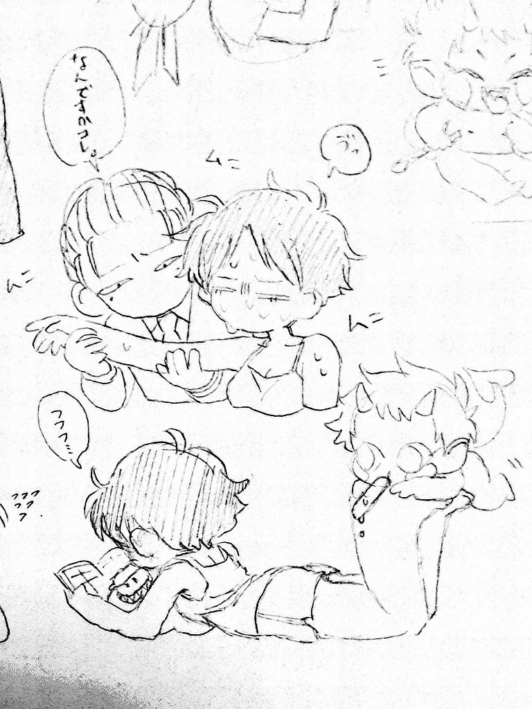 昔の自分の絵柄かわいい 戻りてぇな…
