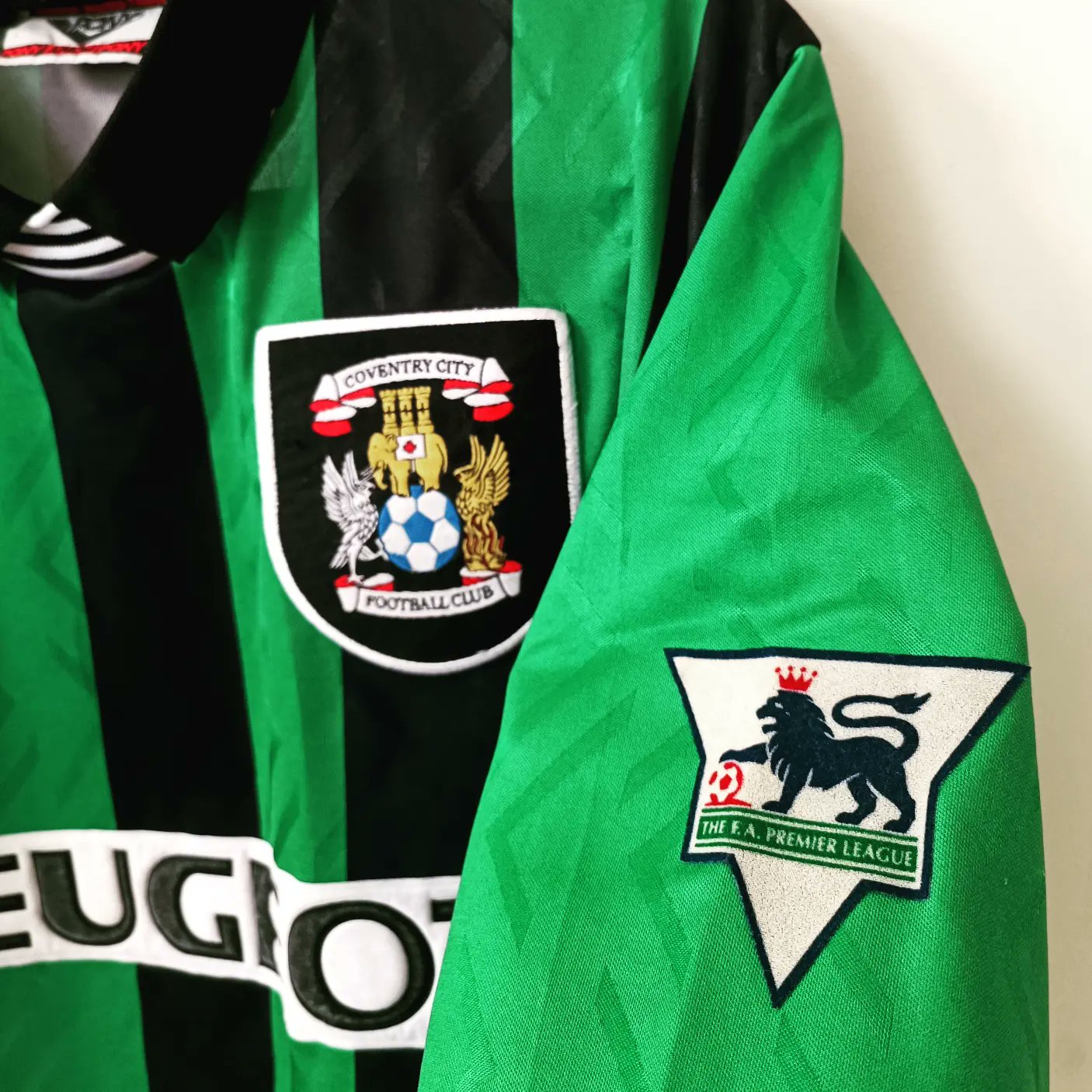 希少 Pony Coventry City 1994 サッカー ユニフォーム Coventry