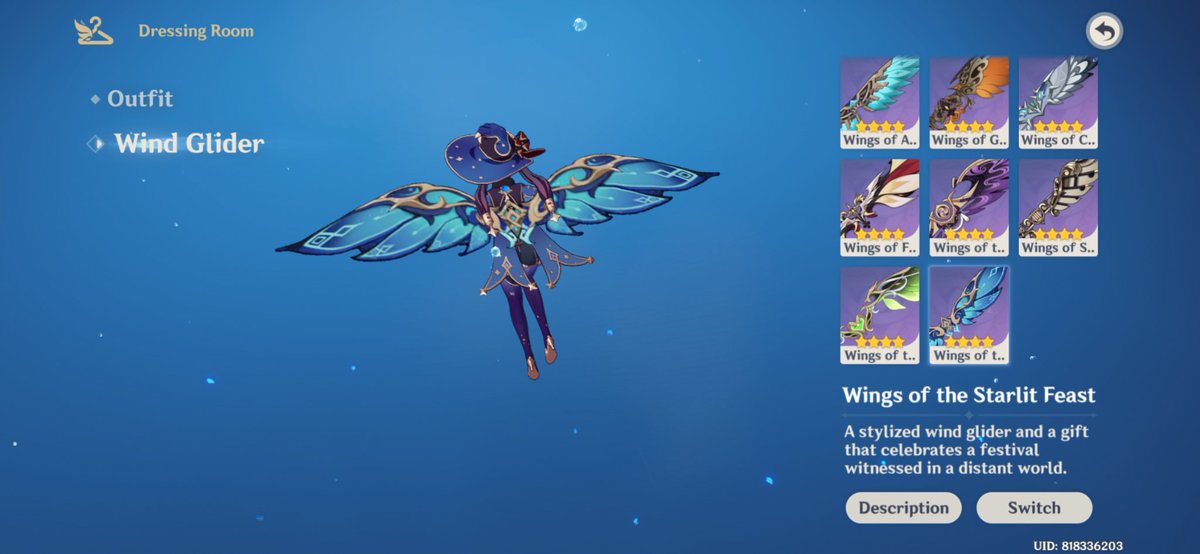 How to get Wings of the Starlit Feast (Pizza Hut Glider) Complete