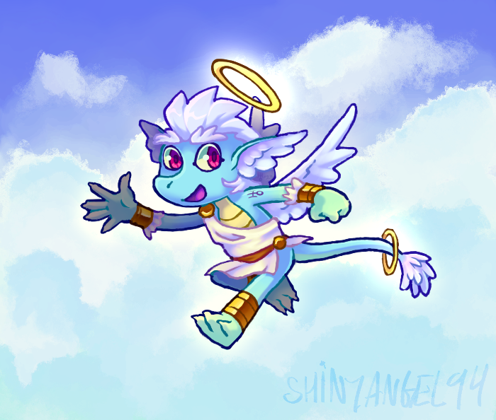 ouryboros's tweet photo. my fursona but as a scrimblo bimblo 3d platformer style guy idk https://t.co/qERrV8bw34