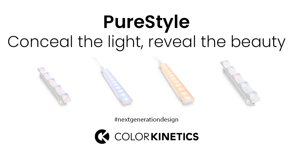ColorKinetics's tweet image. Transform interiors into stunning spaces with #ColorKinetics #PureStyle, our top-of-the-line portfolio of concealed #interior #lighting. Opt for PureStyle to achieve your perfect lighting design! signify.co/3pf549i