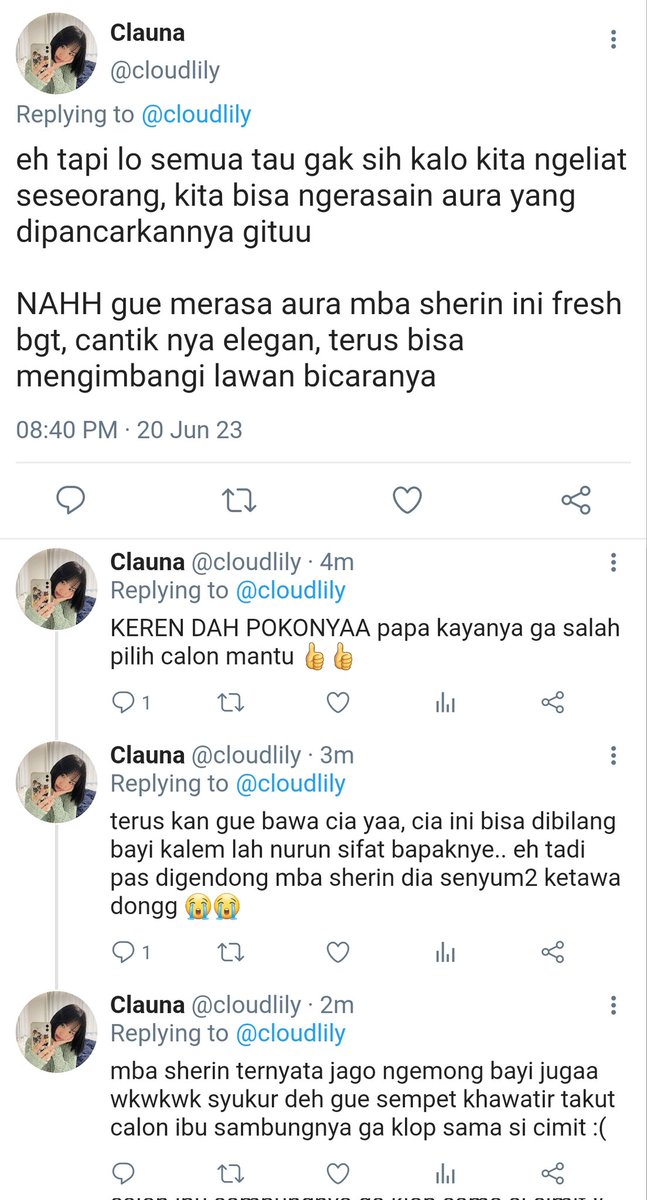hanyeoboo's tweet photo. 152. impression tentang sherin, calon tunangannya wonuarta 🤭 https://t.co/g3UK0qoGDq