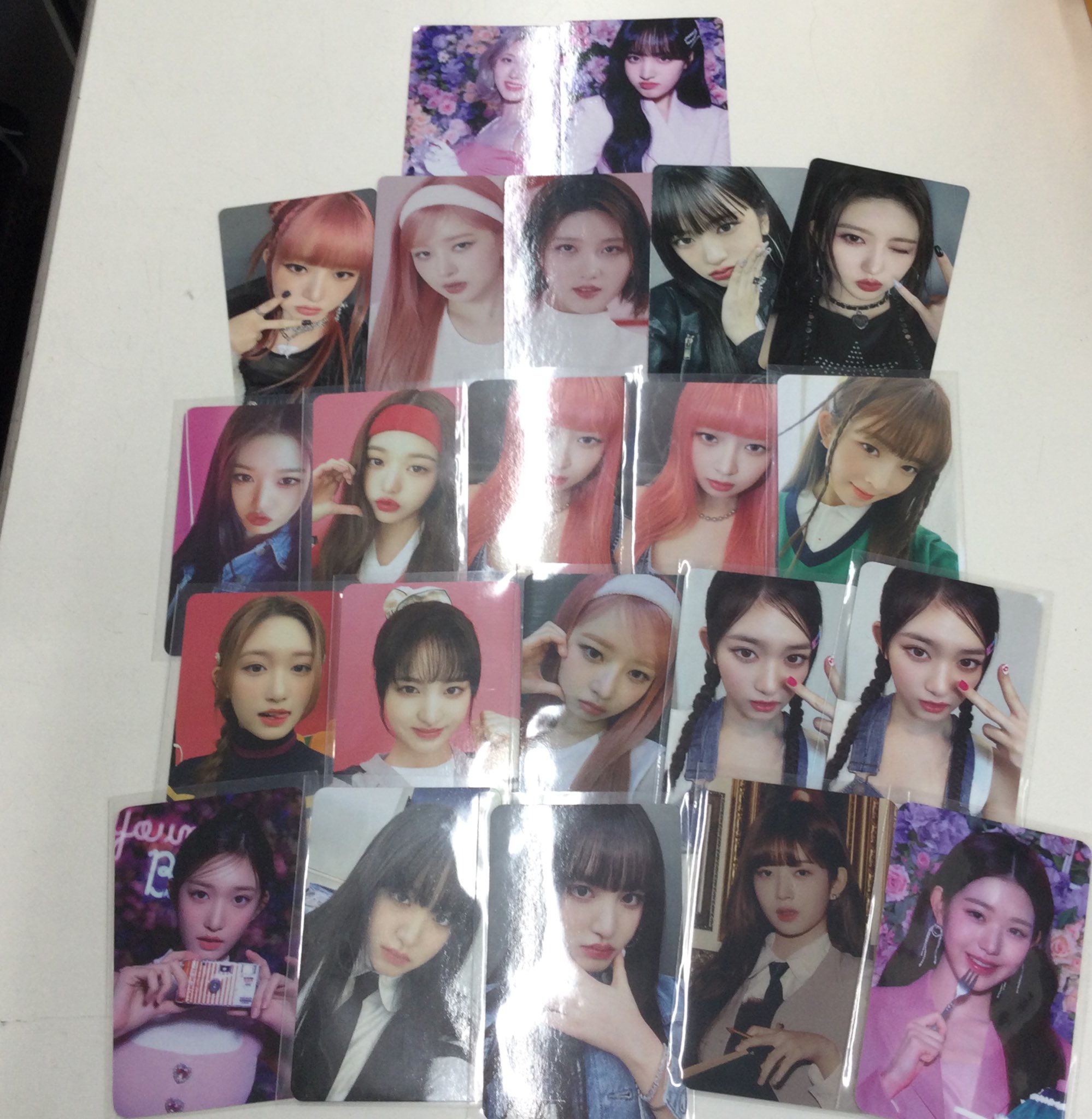 IVE ユジン ガウル レイ ウォニョン リズ イソ トレカ ive WAVE 会場