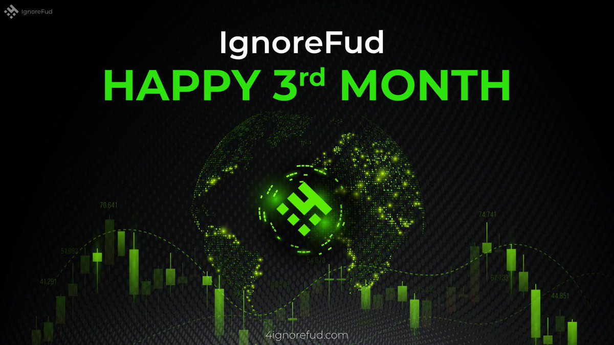 Let's #IgnoreFud and Keep Building 😎💚

Thank you for buidling milestones with us!
Happy 3rd Month #IgnoreFudArmy

🎉To Celebrate we are giving away 1,000,000 $4TOKEN

✅Follow us + RT
✅Selfie with 4 hand sign

🏆5 Winners (200k each)
⏰Ends in 48hours

✅Official Twitter post…