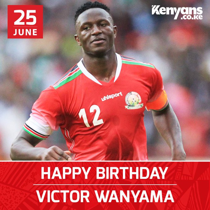 Happy Birthday Victor Wanyama 