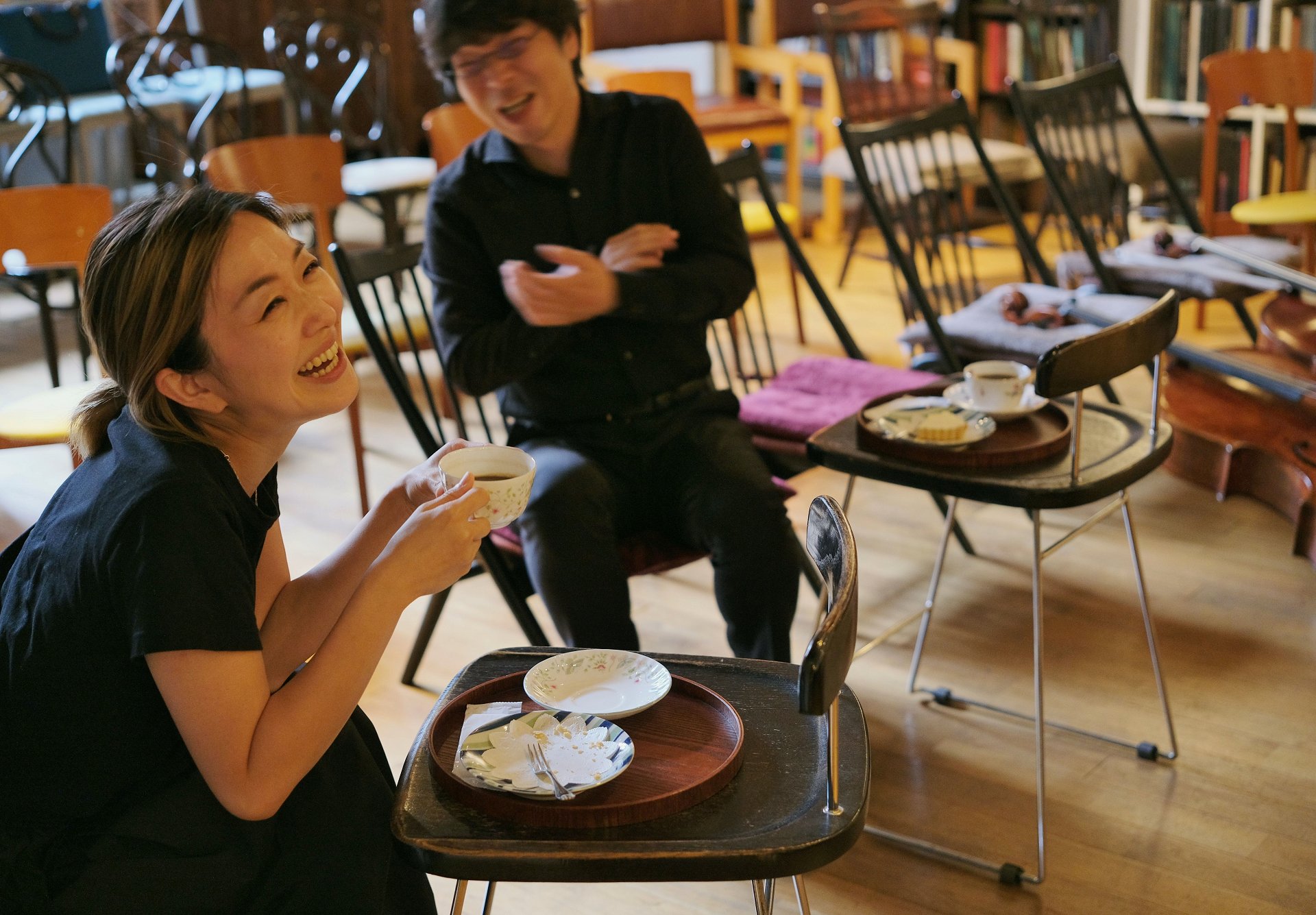 CAFE MONTAGE カフェ･モンタージュ on Twitter "本日は、岡田奏 さんと 金子鈴太郎 さんデュオ ただいま休憩