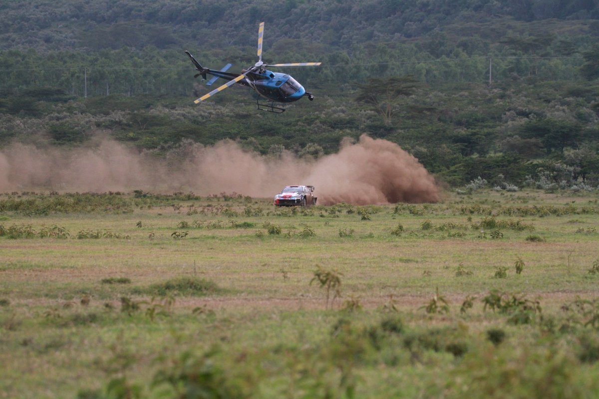 The helicopter pilots from Tropic Air are the unsung heroes of Naivasha WRC Safari Rally 2023