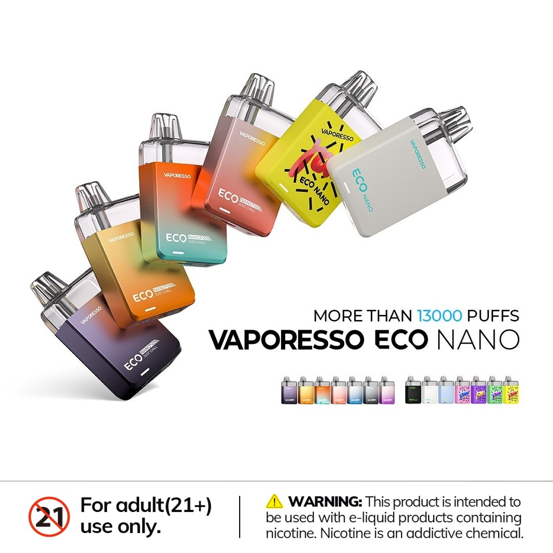 VAPORESSO ECO-NANO 🌫
🛒 vapesourcing.com/vaporesso-eco-…
-
✔ 6ml Refillable Pod
✔ Rechargeable 1000mAh Battery
-
#vapesourcing #vape #vapelife #gift #FreeShipping #newarrivals #newvape #vapor #vaping #vapefam #VAPORESSO #vaporessoeconano #econano