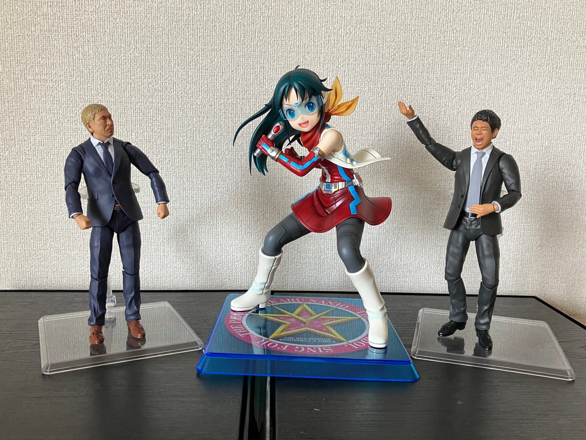 kato7go's tweet image. HEY!HEY!HEY!に出た時の南条光（大きさが合ってないけど） #SHFiguarts #ダウンタウン #DreamTech #南条光