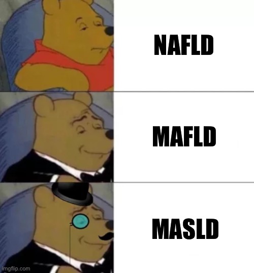 Evolution of NAFLD 😜 #LiverTwitter