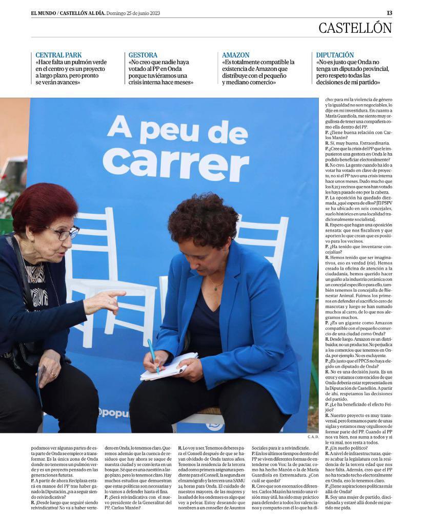 Carmina_BF's tweet photo. ¡Buenos días! 😘
Os dejo la entrevista que mi querido amigo Álex Martí me realizó para @elmundocs
¡Disfrutad este precioso día!
#OrgullOnder
#MásIlusiónxOnda 💙💙
👇
https://t.co/xfRsd5pUtV https://t.co/M6BjzZP9Ri