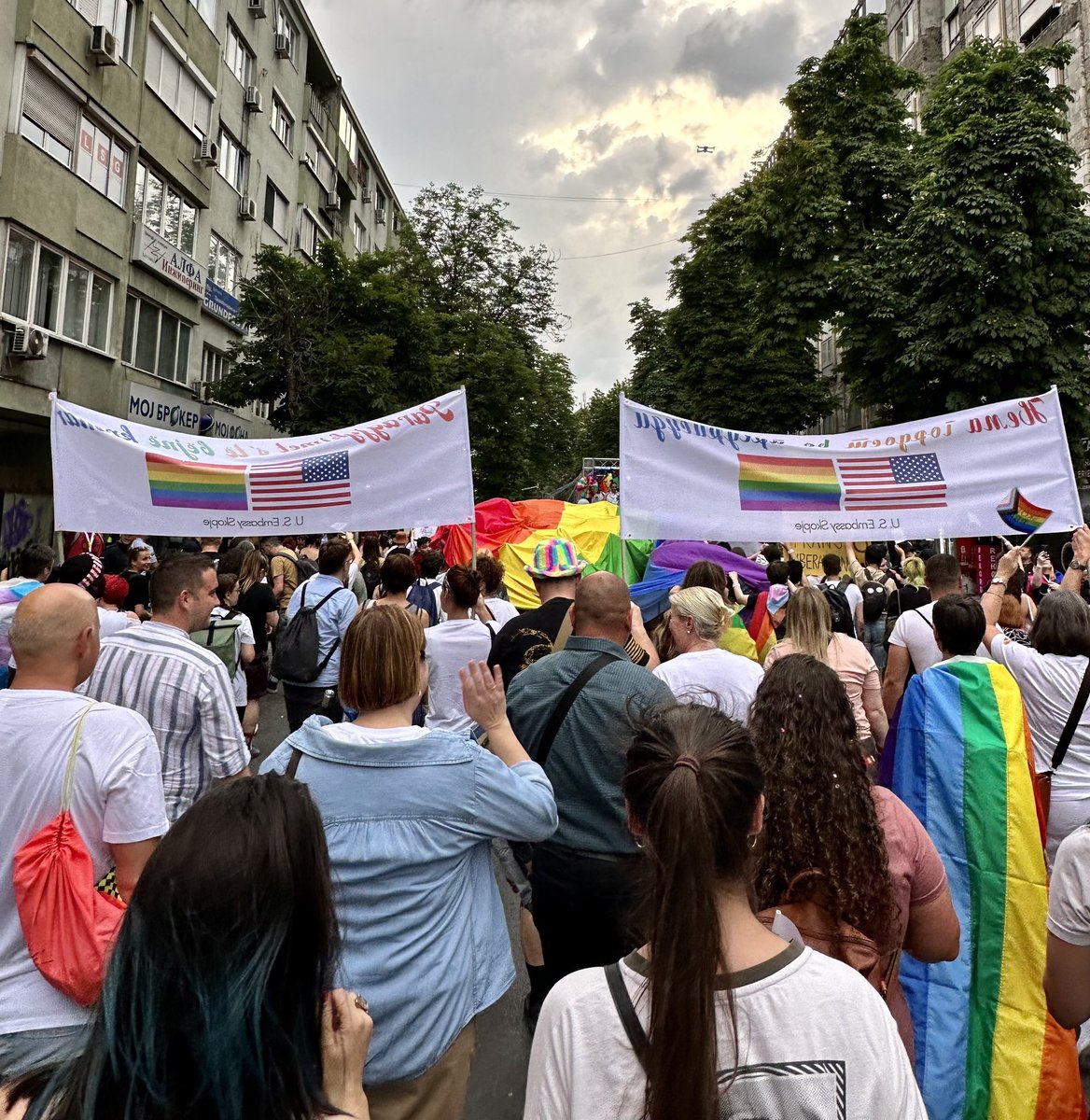 U.S. Embassy North Macedonia on Twitter "🇺🇸 Embassy staff joined