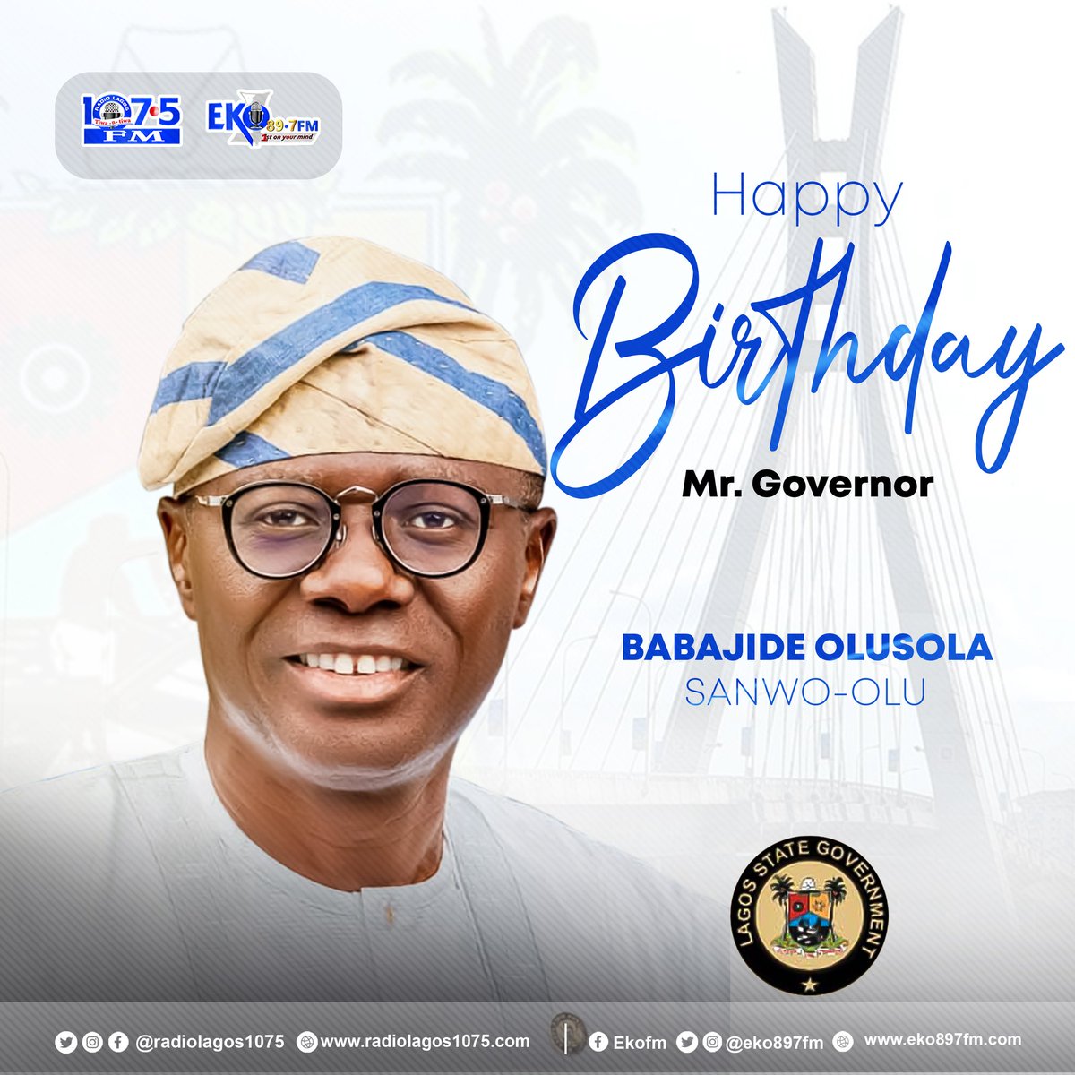 Many happy returns Mr Governor