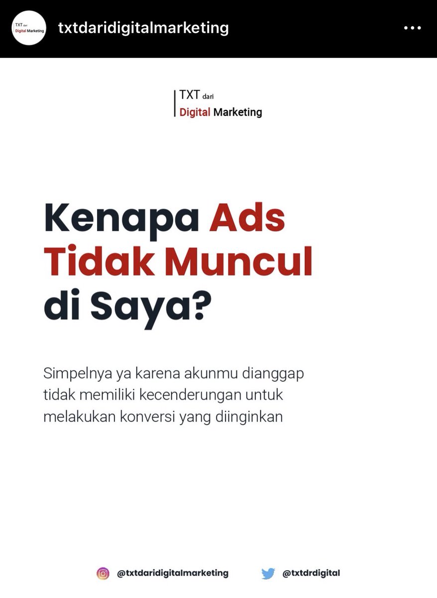 txtdrdigital's tweet photo. “Kalau ads saya lewat, saya tuh suka aja ngeklik.

Gapapa saya rugi 1000 2000 yang penting saya bisa liat”

Lo tau gak kelakuan lo itu selain tolol bin ga guna, bahaya juga

🧵 https://t.co/ai5KZclRgU
