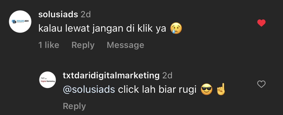 txtdrdigital's tweet photo. “Kalau ads saya lewat, saya tuh suka aja ngeklik.

Gapapa saya rugi 1000 2000 yang penting saya bisa liat”

Lo tau gak kelakuan lo itu selain tolol bin ga guna, bahaya juga

🧵 https://t.co/ai5KZclRgU