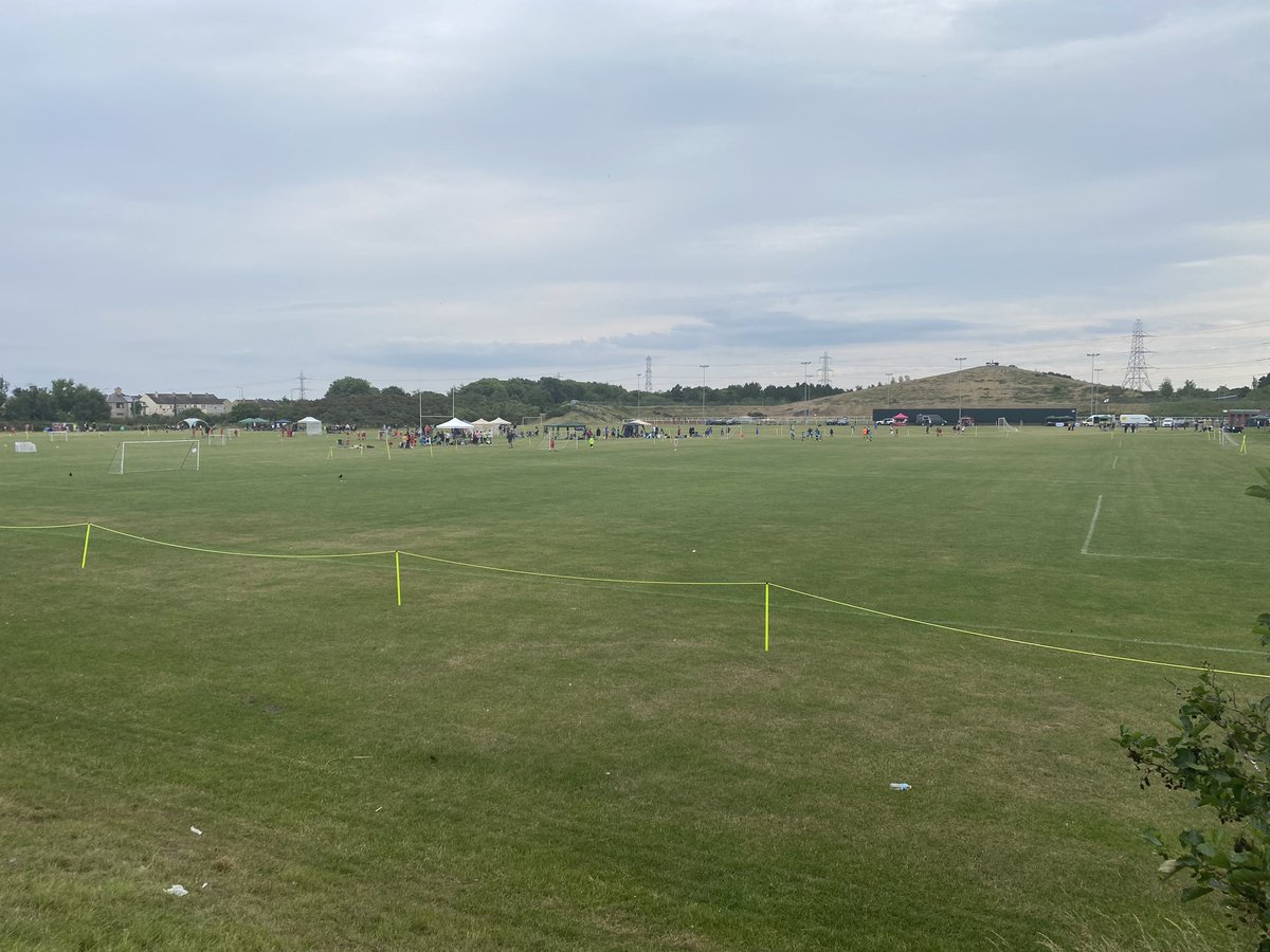Meadowmillpr's tweet photo. The football tournament 🥅 at Meadowmill is into its second day with 600 youngsters taking part.  Hope they all enjoy the day. 

Meadowmill parkrun will be back as normal this coming Saturday https://t.co/G6dCXUFdP2
