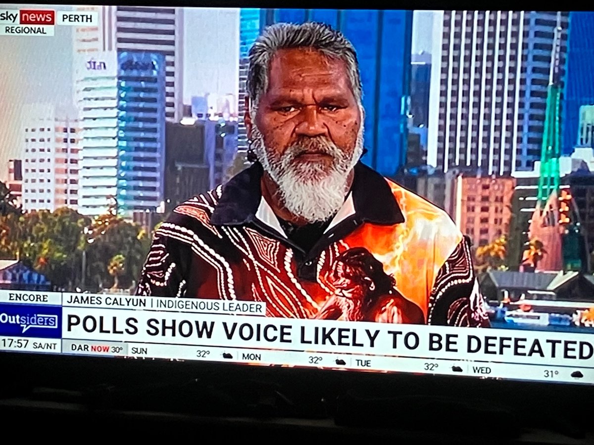 This Aboriginal leader said his people will be voting No because each tribes voice is individual and no one has the right to be the voice for his people or their land except his people. The voice removes each tribes individual sovereignty 
#VoteNo