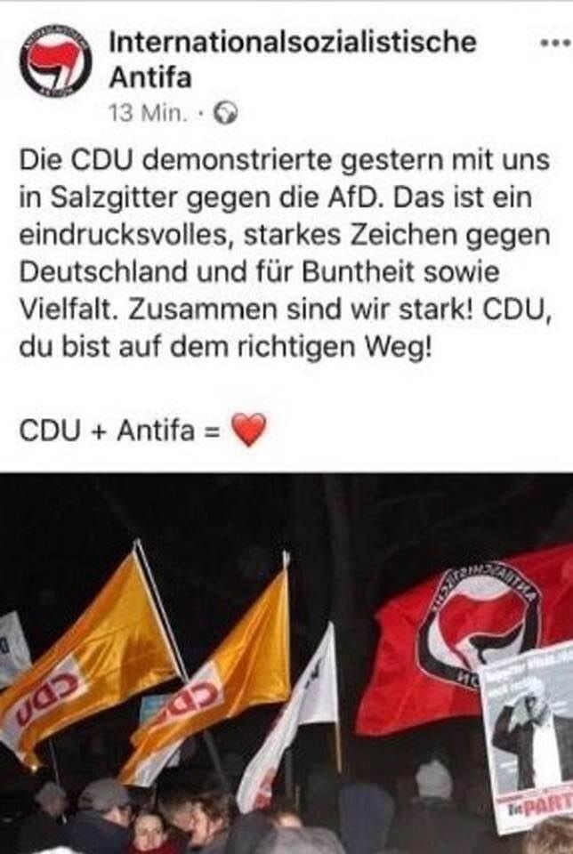 Wer CDU wählt, bekommt genau das! 👇
#AfD 
#nurnochAfD 
#Sonneberg 
#Sesselmann 
#Thür