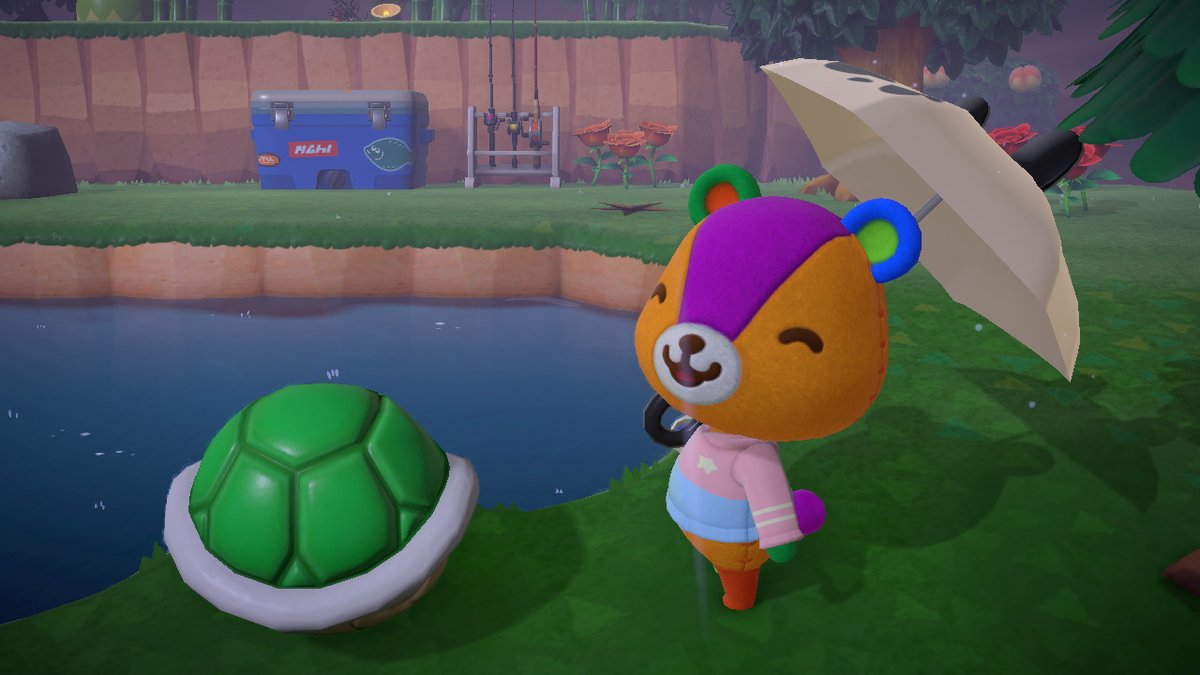 flying_cookiee's tweet photo. 完全忘記有送他們可愛傘誒 好可愛

#動物森友會 #AnimalCrossing #ACNH https://t.co/pskLrr3YPZ