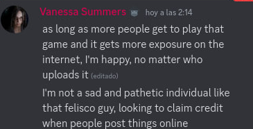 felisuco_com's tweet photo. @Toadsanime @forestillusion @Unseen64 @HiddenPalaceOrg @hard4games @arhneu @gamershhh_vika @danwhelan1986 @fgasking @TheCGDL @lostmediawiki @OldPhonePreserv @GameHistoryOrg @MartinPiper @MikeJMika @lostincult I don't think this is the way but when u get other people work and then reupload to your mega account removing credits like the work of @eskMaemo on https://t.co/vroAb3BjOC or claim things like for the first time dumped after 10 years dumped expect people don't like it when know https://t.co/sktJgbmJbh