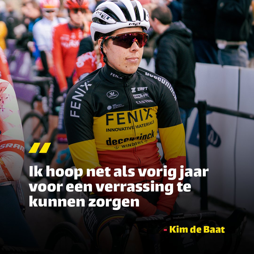 De uittredende kampioene was duidelijk gemotiveerd aan de start. 💪