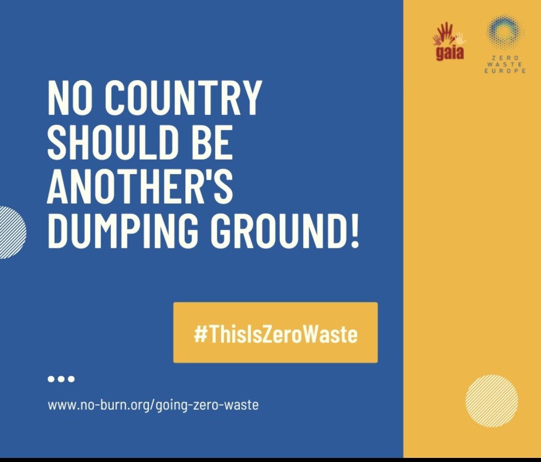 No country should be another's dumping ground
#ThisIsZeroWaste