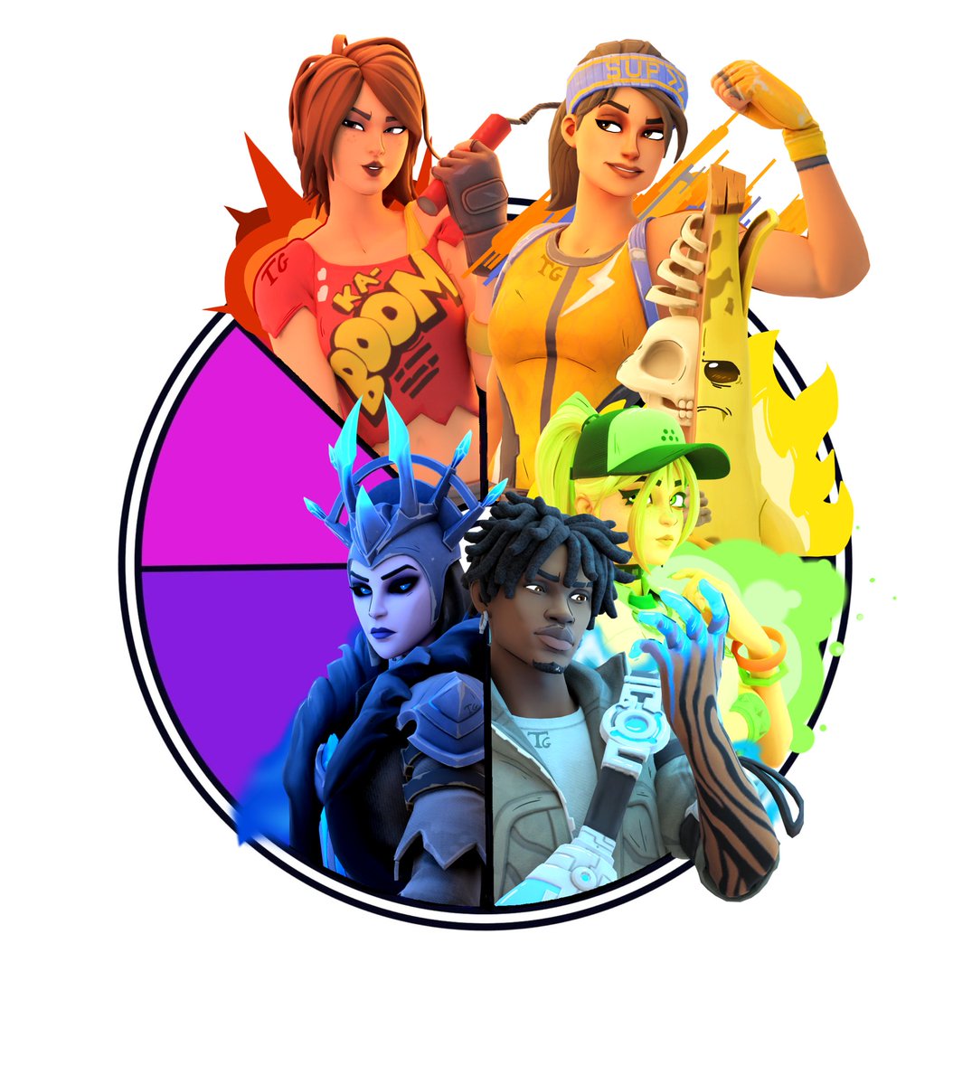 ExplosiveTG's tweet photo. Ice Queen won for blue!

2 more left, comment with a purple Fortnite skin!!

#Fortnite #FortniteArt #FortniteRender #FortniteWILDS https://t.co/2SJMibwnDU