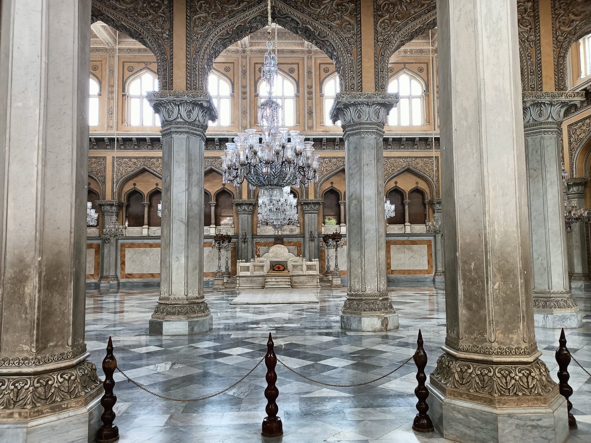 Discovering Hyderabad's heritage through the lens of Abinaya. (@YunusLasania please tag her handle)

Location - Chowmahalla Palace, Hyderabad, India. Details in Alt Tags. 

#HyderabadHeritage @HiHyderabad @GarlicChaild