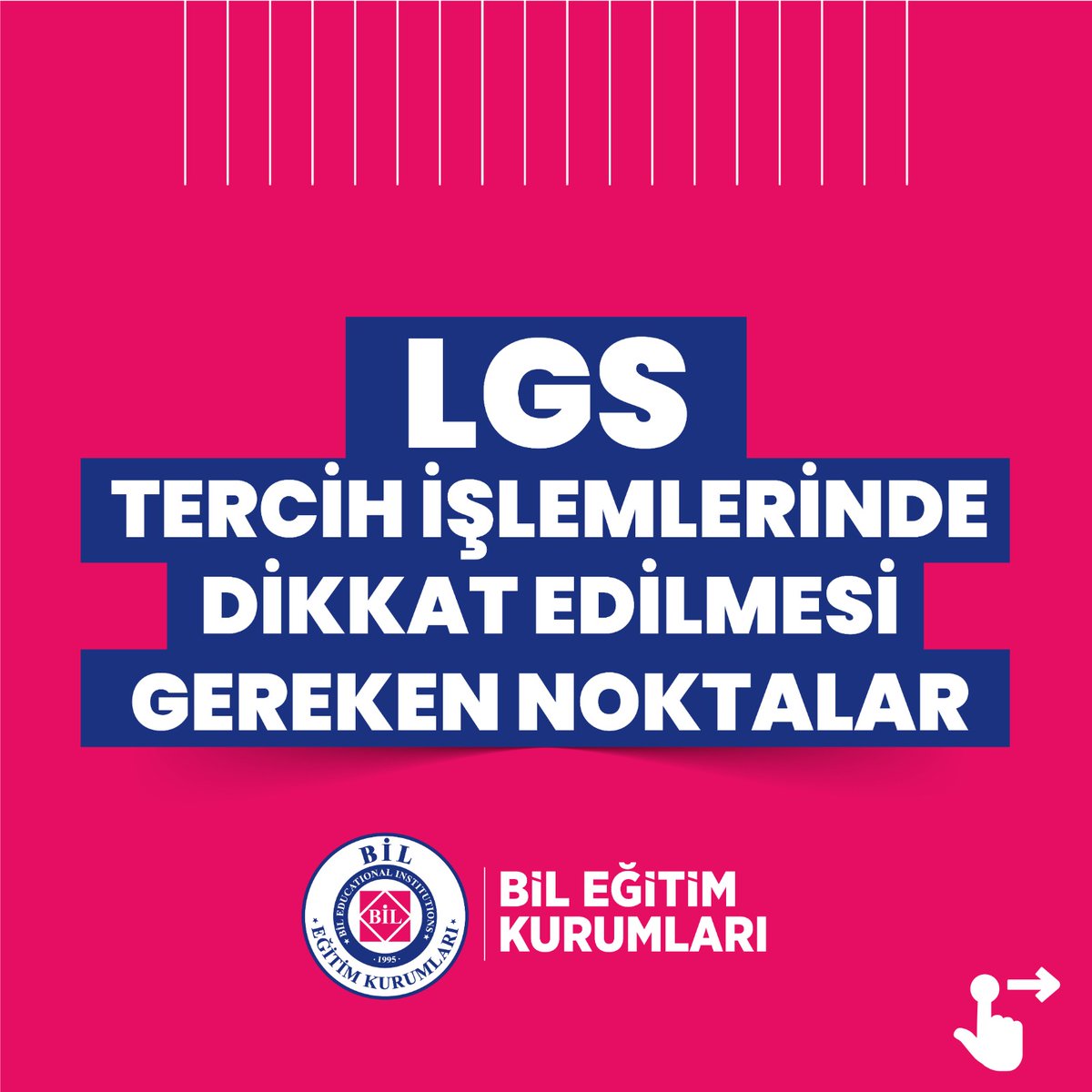 bilkolejleri's tweet photo. LGS TERCİH İŞLEMLERİNDE DİKKAT EDİLMESİ GEREKEN NOKTALAR!

@bil_kariyer https://t.co/7QlIS18jAW