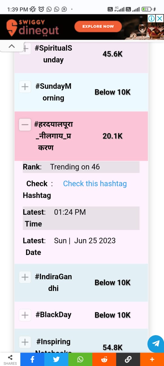 Sahil29029's tweet photo. सिर कटेहा धड़ लड़ेहा.. वो मंजर याद दिलानो पड़सी!

में अम्रता देवी का वंशज हा, ओ म्हाने सीनो चीर दिखानो पड़सी!
ओ सरकारी चाकर बात म्हारी सुनले

काँ तो म्हाने शीश कटाणो पड़सी काँ थाने शीश झुकानो पड़सी!!

#हरदयालपूरा_नीलगाय_प्रकरण https://t.co/WJETMCVAdo