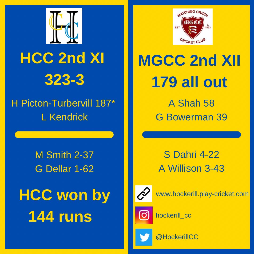 Hockerill CC tweet media