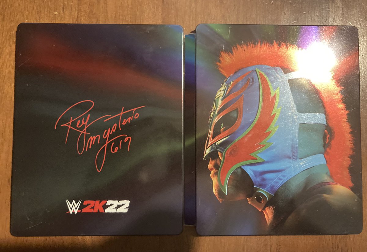 Steel book case collection so far:

WWE 2K22