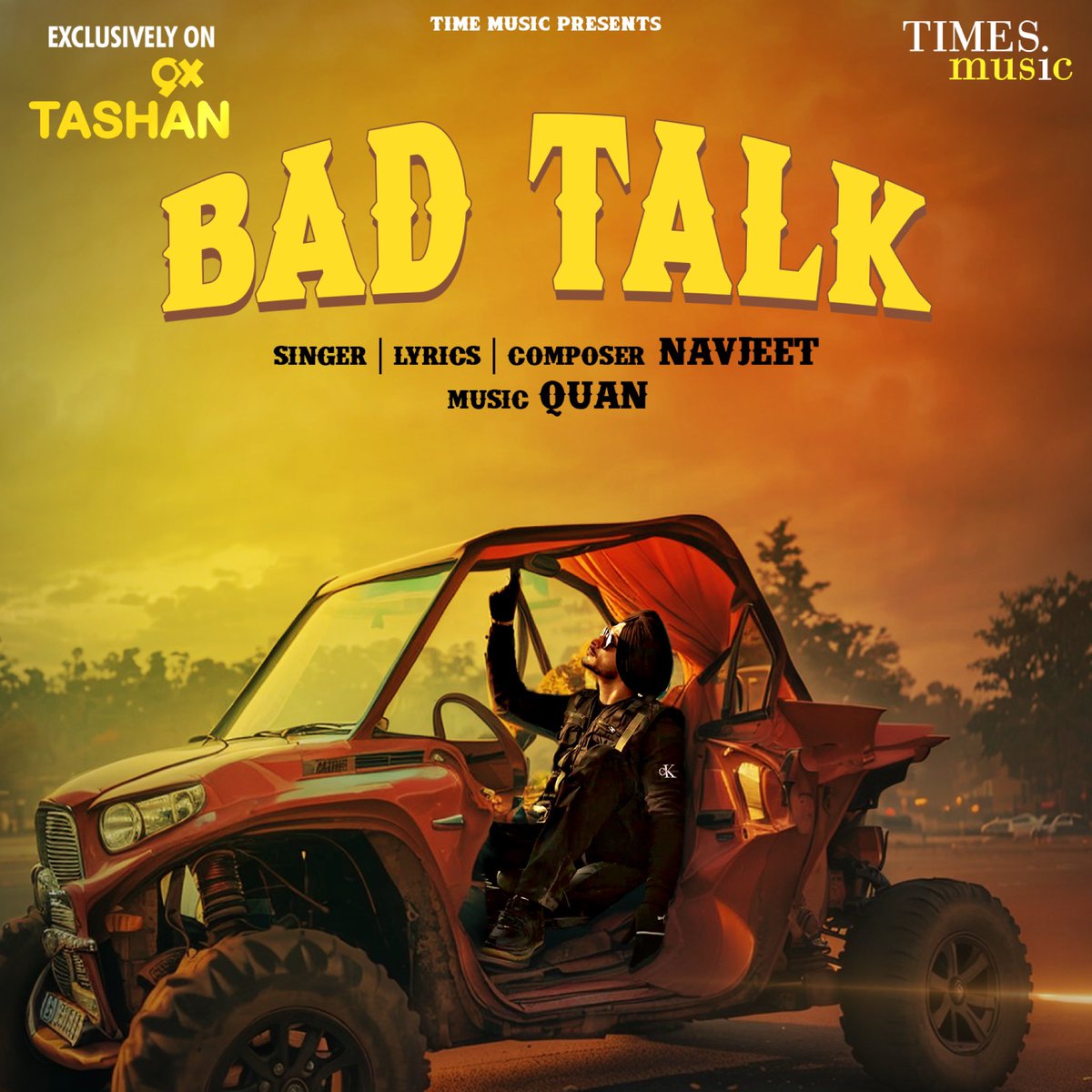 9XTASHAN's tweet photo. Assi #BadTalk karde nahi 🙅 
Par sunde sab hn 😅🙉

Tussi v sun lena kal to Playing Exclusively on @9XTASHAN 📺

@TimesMusicHub
#9xtashan #new #song #latest #music #musica #reels #reelsinstagram #reelitfeelit #badtalk #navjeet #quan #timesmusic https://t.co/ObsSeRr4wU