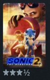 i need whoever writes the jokes in these movies to get a second and third opinion before approval because their hit to miss ratio is like 60%.

otherwise yeah, it's an improvement. it feels marginally less ashamed of being a sonic the hedgehog movie. cool. https://t.co/T6oMNuiuok