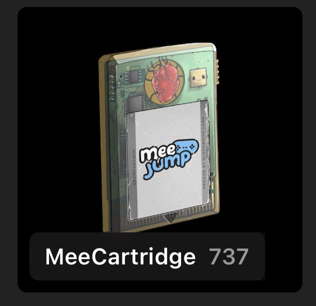 Giving away a bunch of Meego Cartiridges to people who post their Solana wallets below, follow &amp; retweet this tweet.