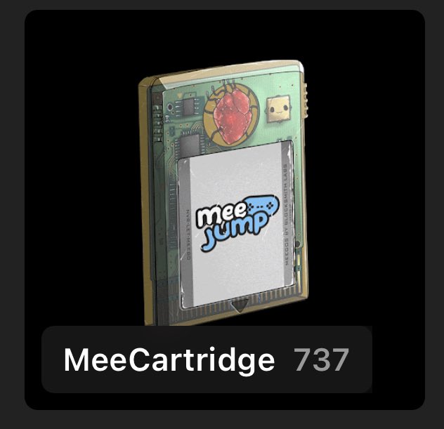 Giving away a bunch of Meego Cartiridges to people who post their Solana wallets below, follow & retweet this tweet.