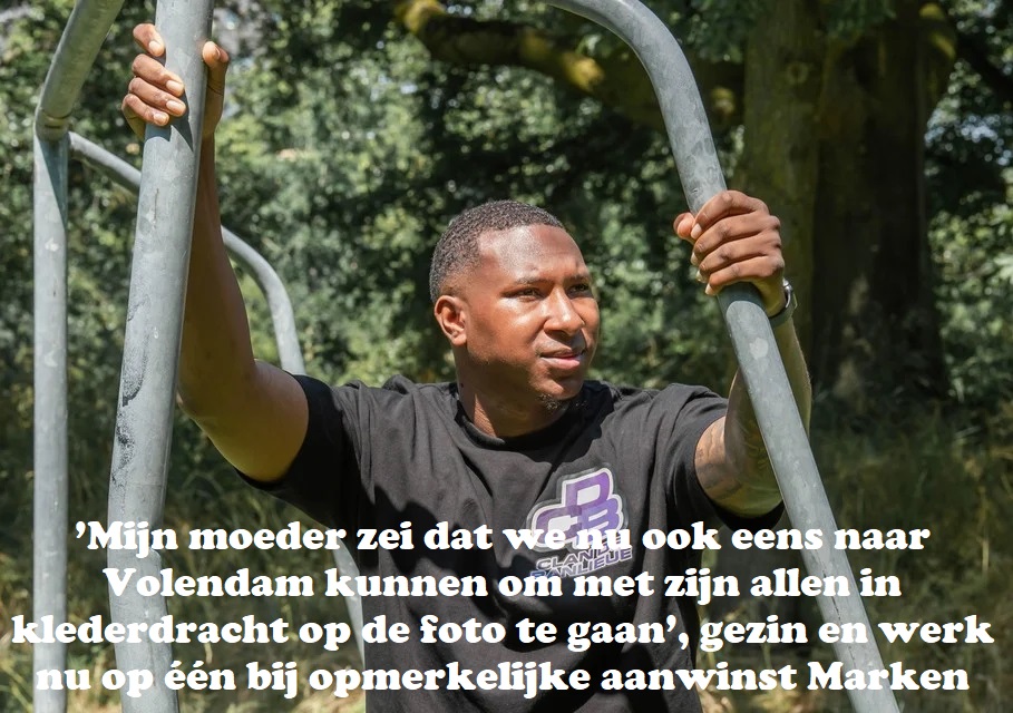 MarkerNews's tweet photo. Nieuwe doelman S.V. Marken, Jonathan Waterberg:
’Mijn moeder zei dat we nu ook eens naar Volendam kunnen om met zijn allen in klederdracht op de foto te gaan’, gezin en werk nu op één bij opmerkelijke aanwinst Marken
https://t.co/ADr4RaIYhz #Marken #SVMarken #doelman #keeper https://t.co/xBEvoFovuo