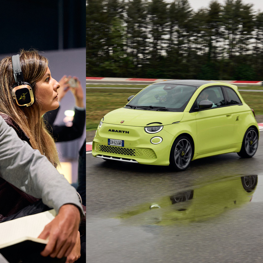 The lucky first few to take the new 500e to the track… ⚡ 

#ThrowBevThursday #NewAbarth500eRange #NewAbarth500e #AbarthElectric #Abarth