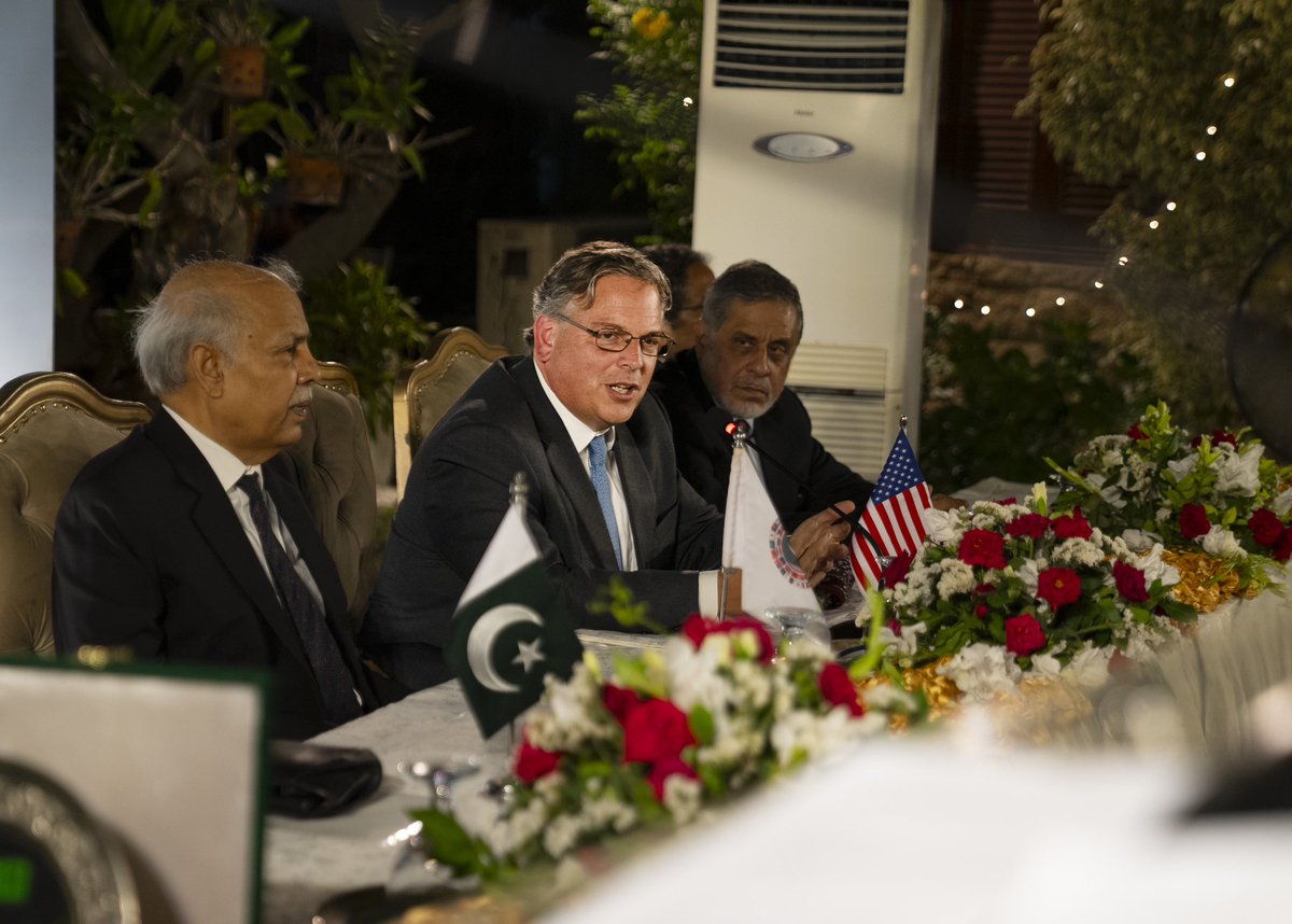 US Consulate Karachi on Twitter "Ambassador Blome attended a ceremony