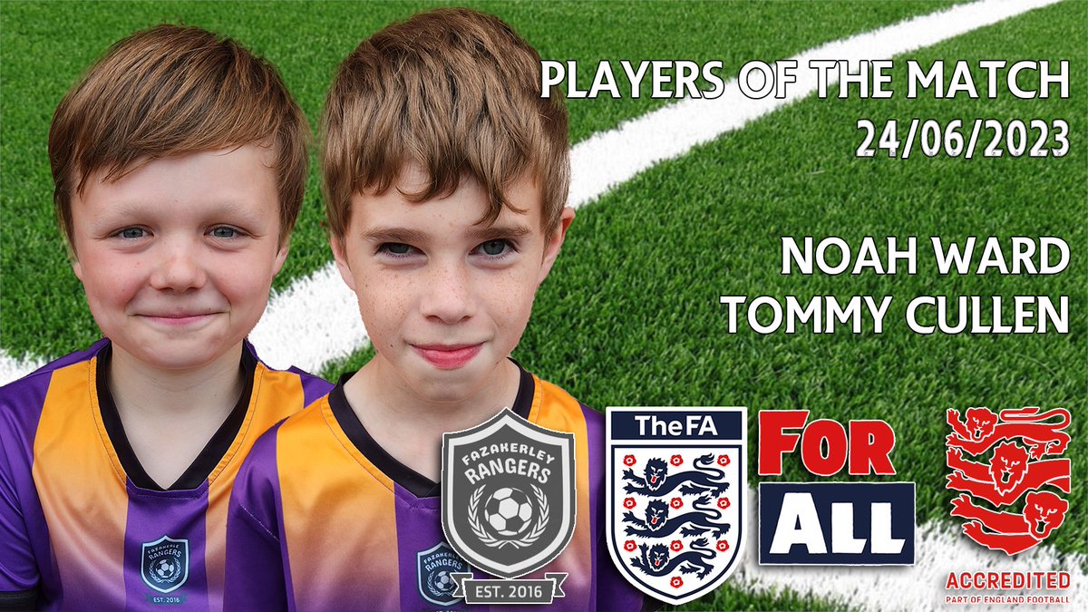 Our U11's faced up to JJ Proactive Bilbao in the River Juniors Summer League. It was a tough game but the players stood strong right up to the very end!
Well done Noah &amp; Tommy C for earning the POTM!